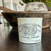 Millar’s Royal Paragon Canadian cheese crock circa 1889